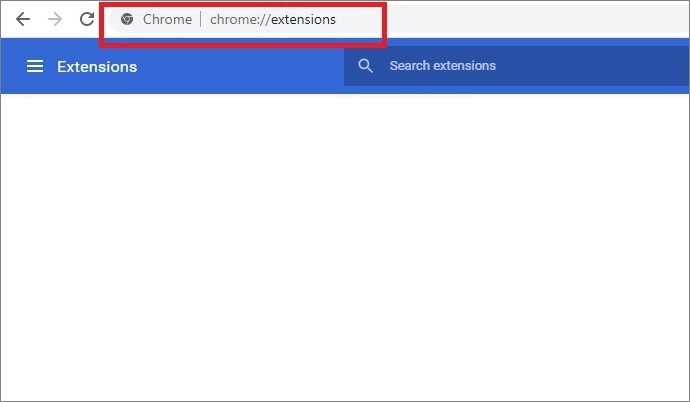 chromowane rozszerzenie
