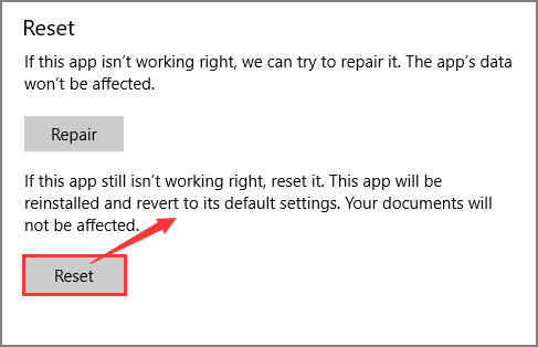 zresetuj zdjęcie z Microsoftu