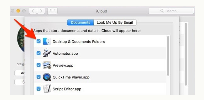 recover documents folder turning off icloud