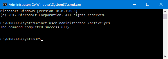 Przywróć profile użytkowania w systemie Windows 10.