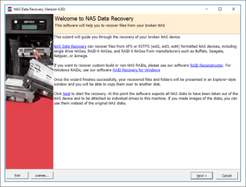 odzyskiwanie nas w czasie wykonywania