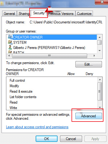 przejąć na własność w windows 7