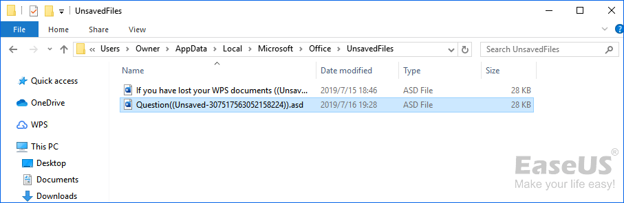 odzyskaj dokument Word, który zapomniałem zapisać