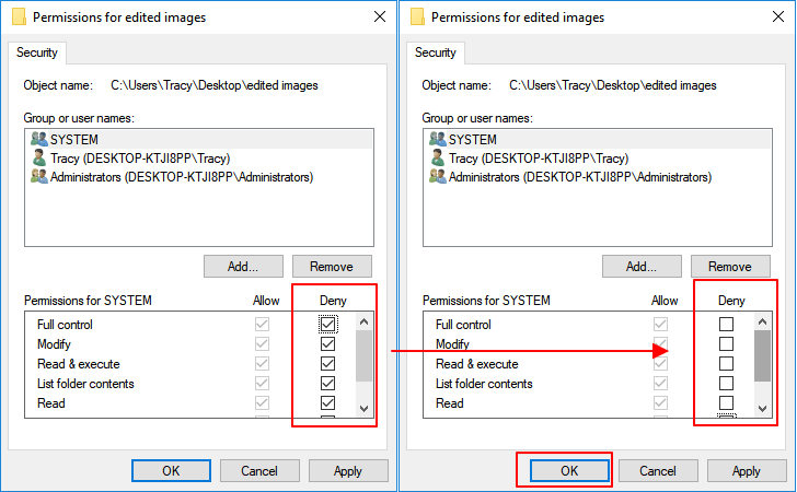 Wszyscy użytkownicy mają dostęp do wszystkich plików.