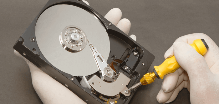 what to do with hard disk crash
