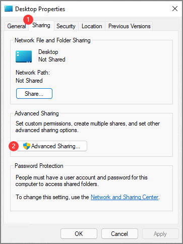 okna udostępniania plików 11