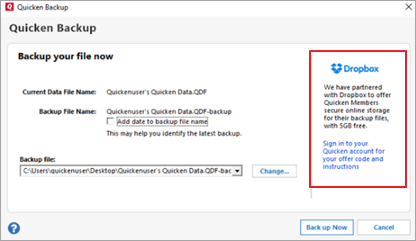 tworzenie kopii zapasowych i przywracanie przez dropbox