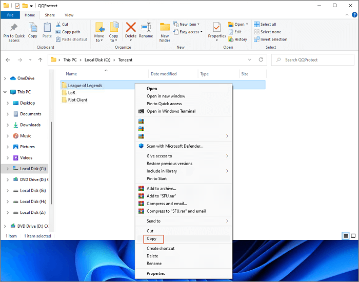 przenieś gry zamieszek za pomocą kopiowania i wklejania 1