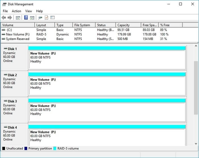 finish extending raid 5