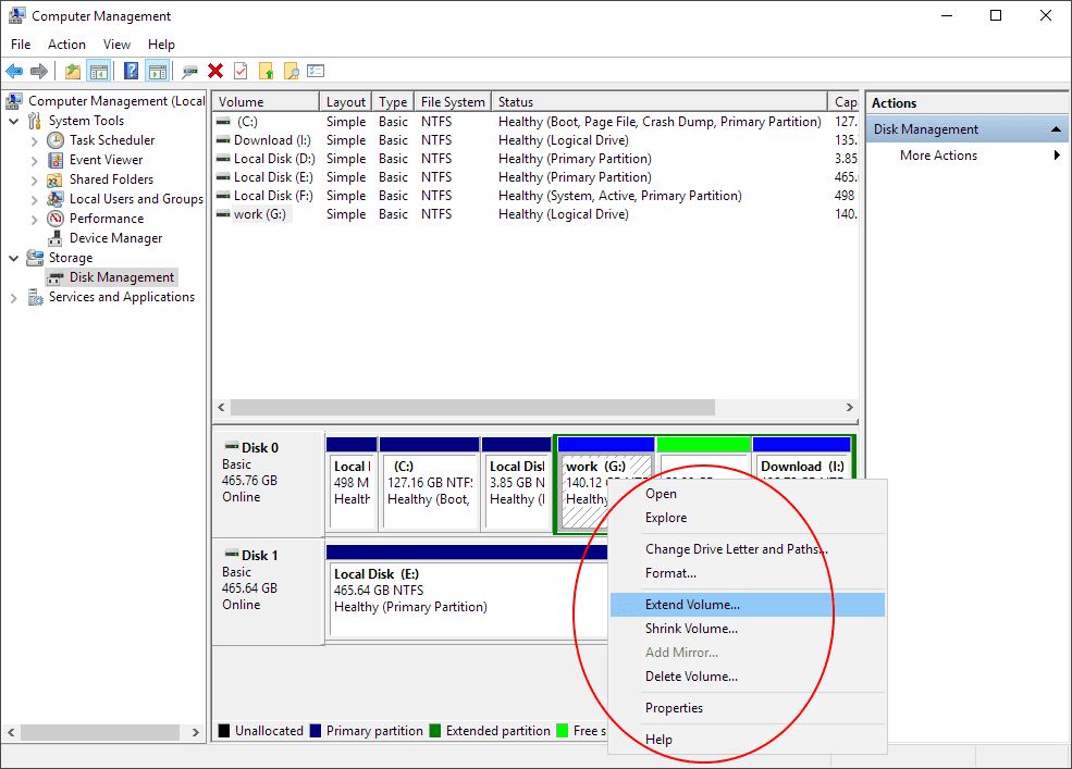 Do Utworzenia Partycji W Systemie Windows Można Użyć Przystawki 2 sposoby łączenia nieprzylegających partycji w systemie Windows 10