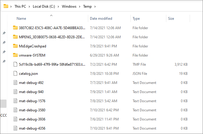 Usuń wszystkie pliki tymczasowe