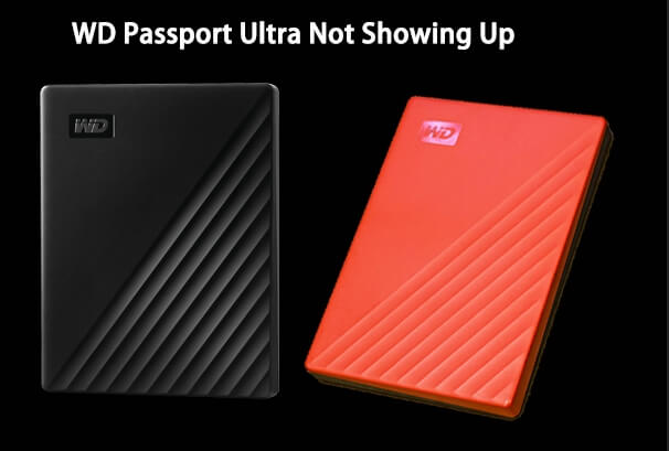 WD My Passport Ultra nie wyświetla się