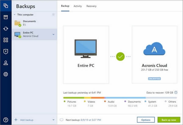 acronis true image clonezilla