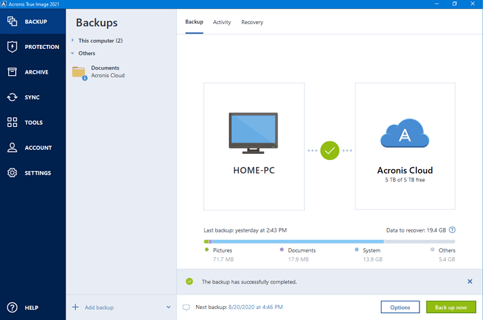 acronis true image - alternatywa wehikułu czasu dla systemu Windows