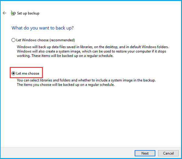 backup by windows step4