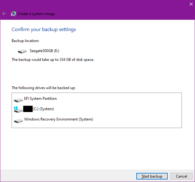 Nie odłączaj ani nie przerywaj procesu tworzenia kopii zapasowej.